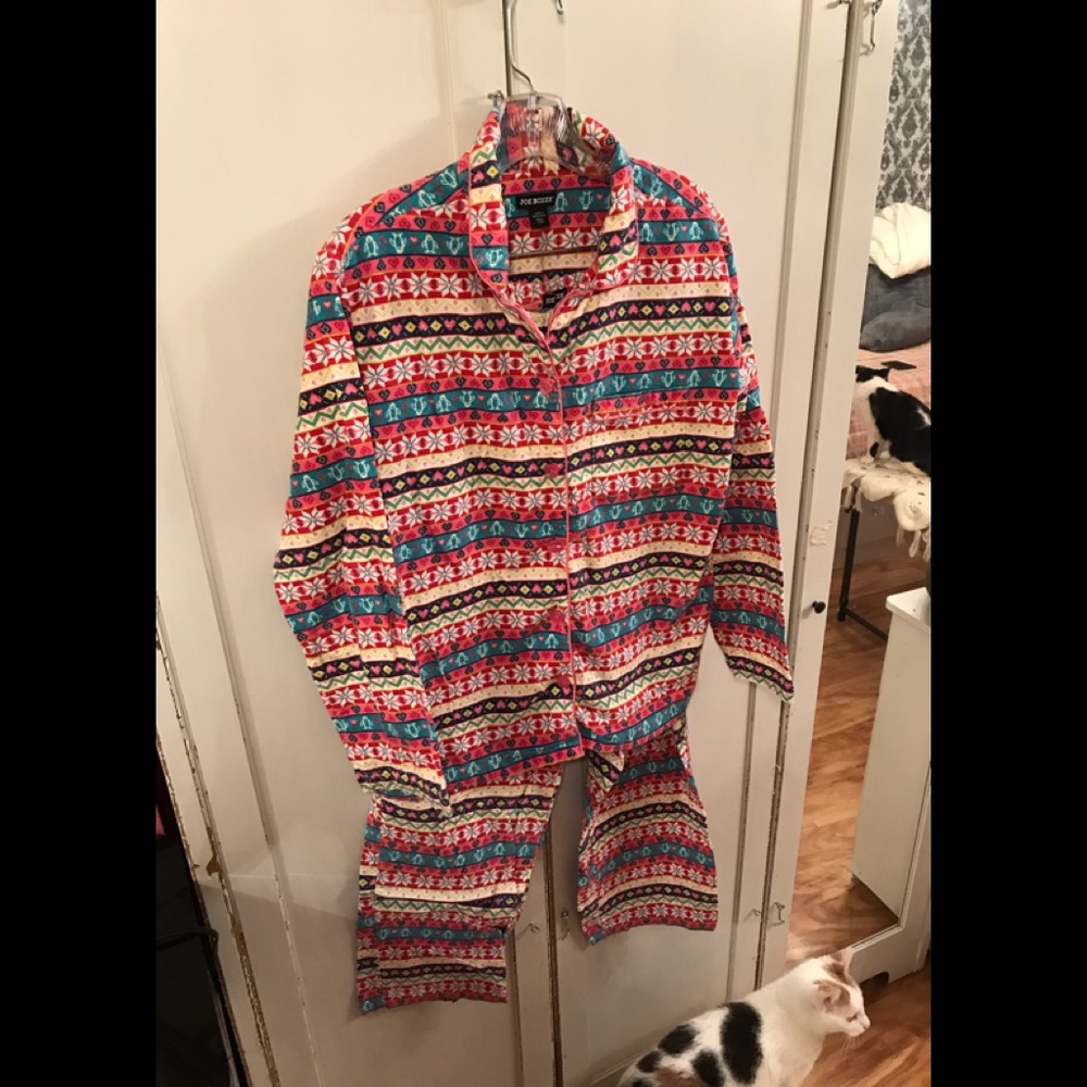 Joe Boxer Vintage Winter Pajama Set - Picture 10 of 13